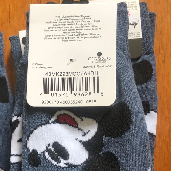 Men’s Disney Mickey Mouse Sock choose - Picture 8 of 8
